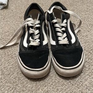 Vans Black and White Sneakers